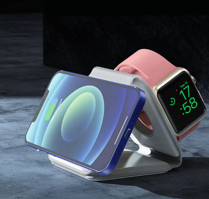 Base Cargador Magnetico Plegable 3 en 1