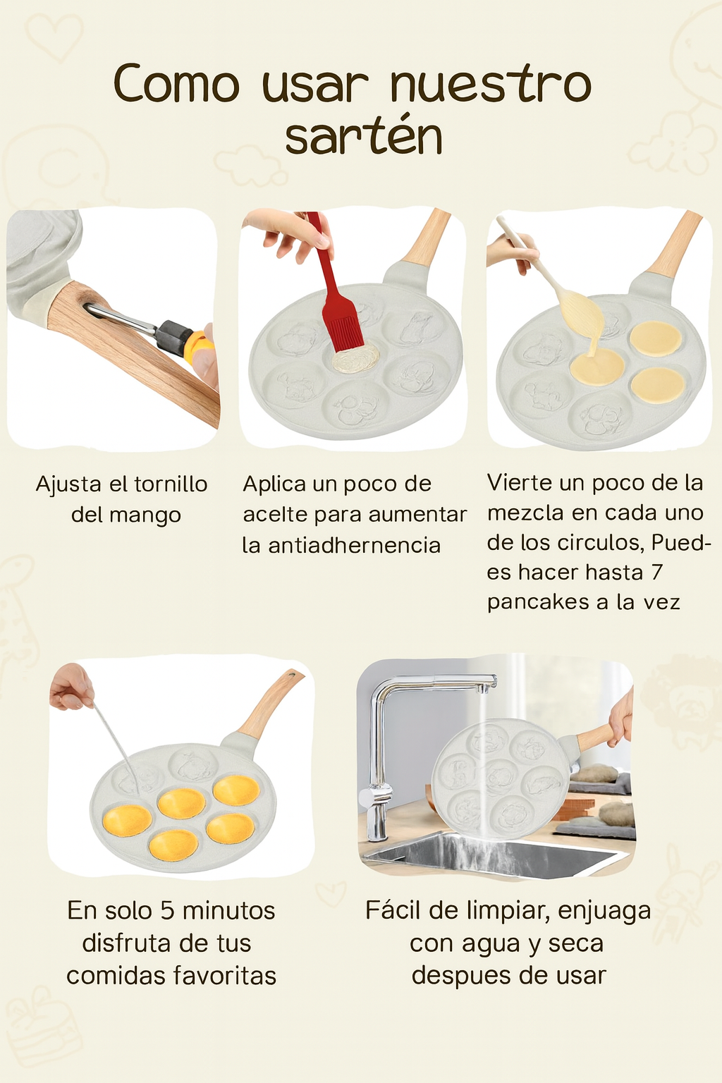 Sartén Divertida para Desayunos Inolvidables