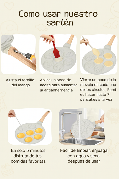 Sartén Divertida para Desayunos Inolvidables